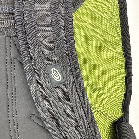 Timbuk2 Swig Urban Laptop Backpack Black Green Commuter Work Travel - Picture 9 of 13